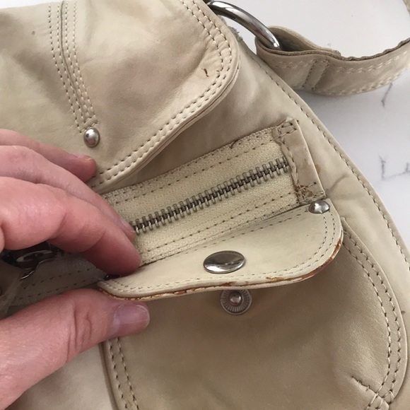 Bebe Leather Unique Shoulder Bag - Picture 4 of 8